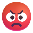 pouting face