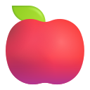 red apple