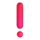 red exclamation mark