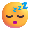 sleeping face