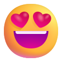smiling face with heart-eyes