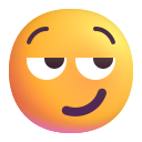 smirking face