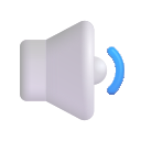 speaker medium volume