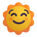 sun with face