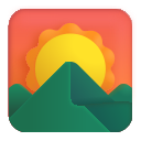 sunrise over mountains