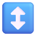 up-down arrow