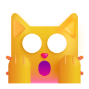 erschöpfte Katze