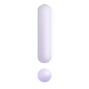 white exclamation mark