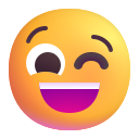 winking face