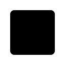 black medium square