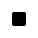 black small square