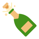 botol dengan penyumbat terlepas