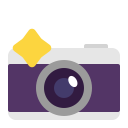 camera with flash
