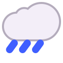 cloud with rain