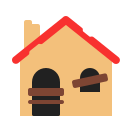 derelict house