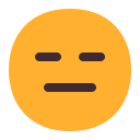 expressionless face