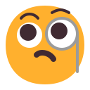 faccina con monocolo