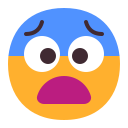faccina impaurita