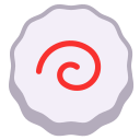 fish cake with swirl
