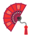folding hand fan