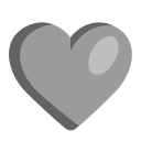 grey heart