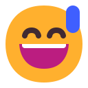 冷や汗笑顔