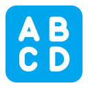 input latin uppercase