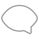 left speech bubble