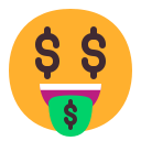 money-mouth face