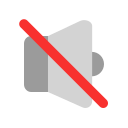 muted speaker