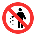 no littering