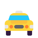 oncoming taxi