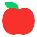 red apple
