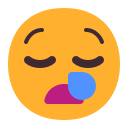 sleepy face