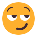 smirking face