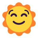 sun with face