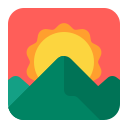 sunrise over mountains