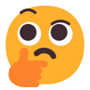 thinking face