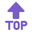 TOP arrow