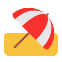 umbrella on ground