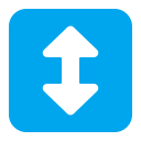 up-down arrow