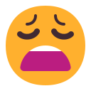 weary face