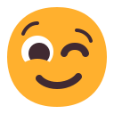 faccina che fa l’occhiolino