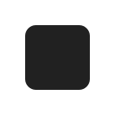 black medium-small square