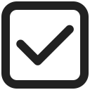 check mark button