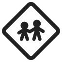 children crossing