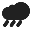 cloud with rain