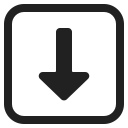 down arrow