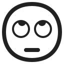 face with rolling eyes