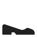 flacher Schuh